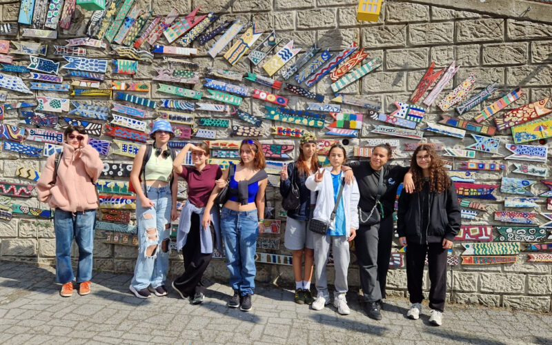 Voyage en Corée du Sud, groupe d'ados à Busan